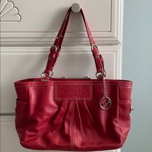 Red Coach Purse